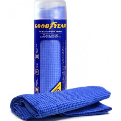 GOODYEAR GY000002 синтетическая замша 43х64 см с тиснением в тубе