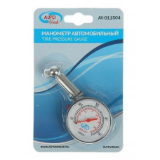 AUTOVIRAZH (AV-011504) Манометр шинный пластик. в блистере