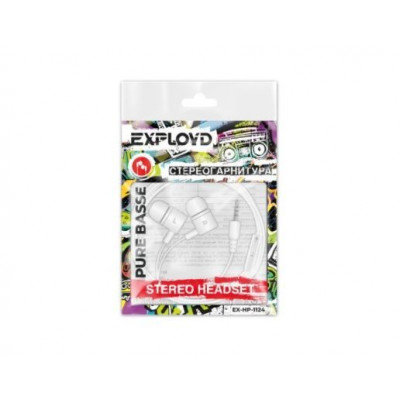 EXPLOYD EX-HP-1124 3.5mm белый 1.2М Classic