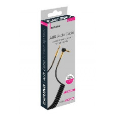 EXPLOYD EX-K-645 AUX Jack 3,5mm (M) - Jack 3,5mm (M) пружина силикон боковой 2M чёрный Game SONDER