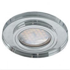 ECOLA FC1650EFF MR16 DL1650 GU5.3 GLASS Стекло Круг Хром / Хром 25X95 (кD74)