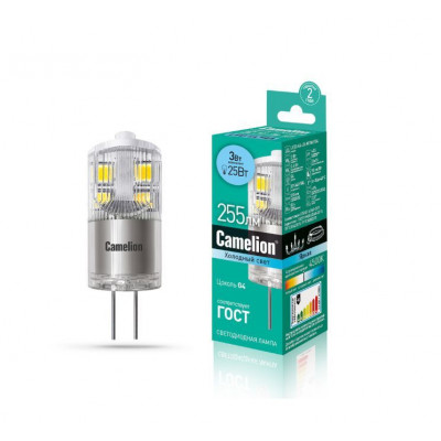 CAMELION (13863) LED3-G4-JD-NF/845/G4
