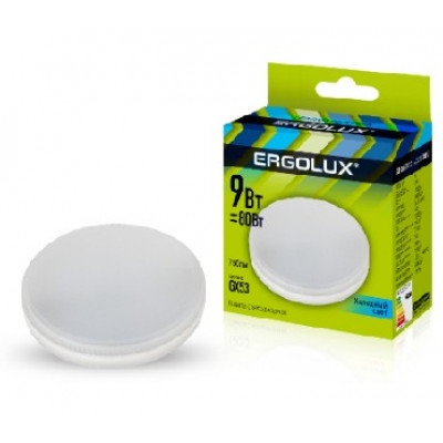 ERGOLUX (13515) LED-GX53-9W-GX53-4K (Эл.лампа светодиодная 9Вт GX53 4500К 172-265В)