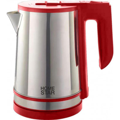 HOMESTAR HS-1039 (1,8 л) стальной, вишнёвый (105219)