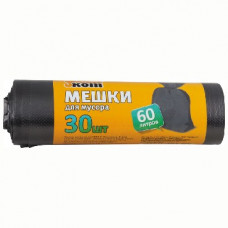 РЫЖИЙ КОТ мешки для мусора 60л 30шт/рул (3929)