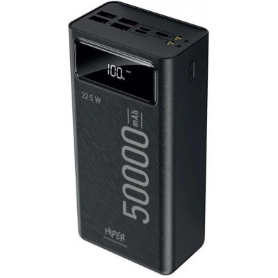 HIPER DELTA 50000 BLACK 50000MAH QC PD 3A черный
