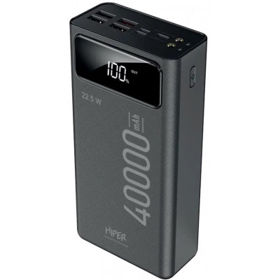 HIPER DELTA 40000 BLACK 40000MAH QC PD 3A черный