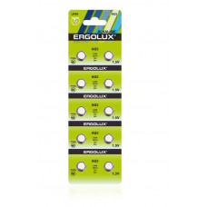 ERGOLUX (14316) AG 5 BL-10 (AG5-BP10, LR48 /LR754 /193 /393 батарейка для часов)