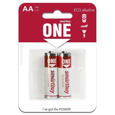 SMARTBUY (SOBA-2A02B-Eco) Батарейка алкалиновая LR6/2B