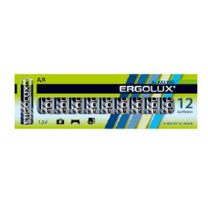 ERGOLUX (11749) LR6 Alkaline BP-12 (LR6 BP-12, батарейка,1.5В)