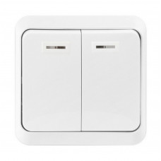 SMARTBUY (SBE-03w-10-SW2-1) Юпитер, 2-клавишный, белый