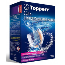 TOPPERR 3317 Соль для ПММ гранулированная, 750 г (Б)
