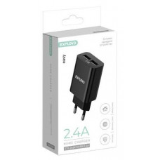 EXPLOYD EX-Z-1420 СЗУ 2.4A 2хUSB чёрный