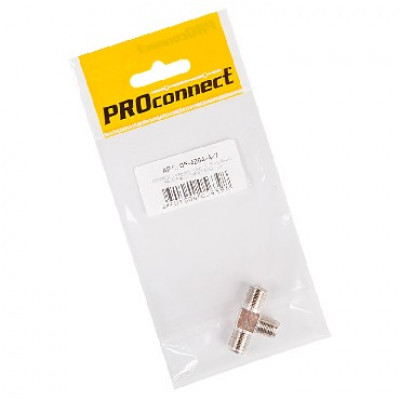 PROCONNECT (05-4204-4-7) антенный тройник 3-ГНЕЗДА F