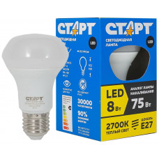 СТАРТ LEDR63E27 8W 30