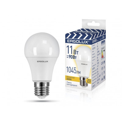 ERGOLUX (14458) LED-A60-11W-E27-3K