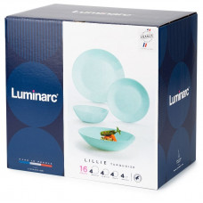LUMINARC ЛИЛИ ТЮРКУАЗ 16 предметов Q6883