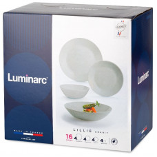 LUMINARC ЛИЛИ ГРАНИТ 16 предметов Q6885