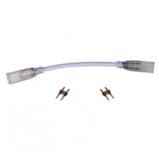 ECOLA SCVN12ESB LED STRIP 220V CONNECTOR гибкий соединитель лента-лента 2-х конт с разъемами для ленты IP68 12X7