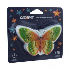 СТАРТ (15762) NL 3LED Бабочка желтый