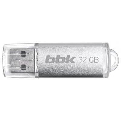 BBK 032G-RCT серебро, 32Гб, USB2.0, ROCKET серия